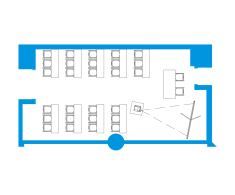 Classroom - Avec audiovisuel