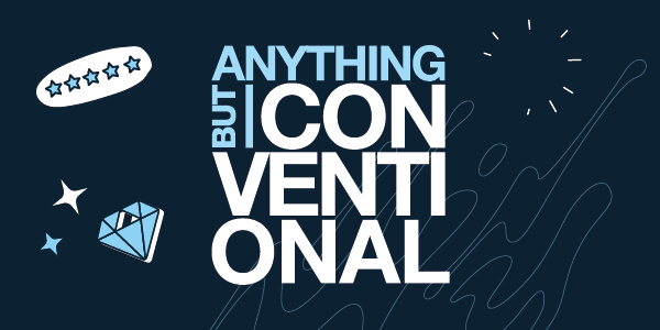 "Anything but Conventional" Logo