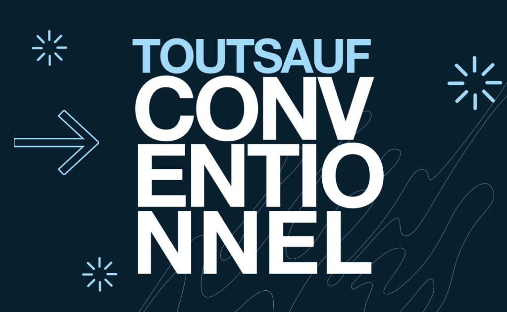 Logo "Tout sauf conventionnel"