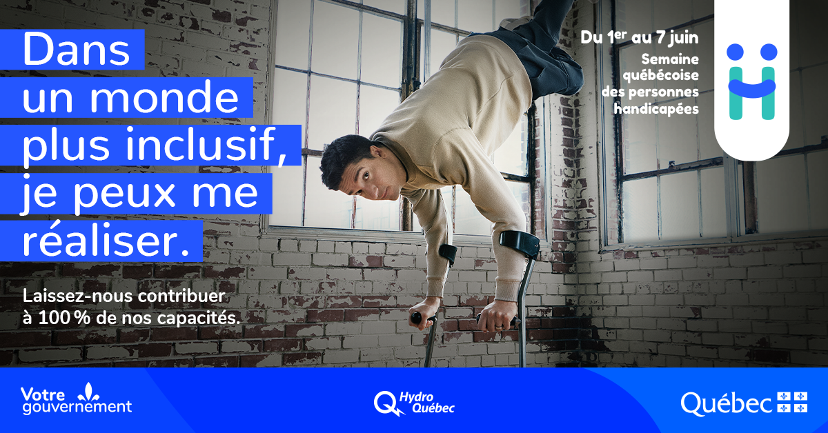 Program Quebec Disability Inclusive and Accessible Work Environment | Québec City Convention Centre